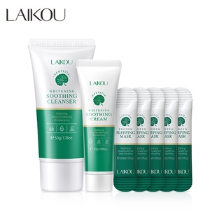 LAIKOU Creme Hidratante Facial Suavizante Conjunto De Cuidados Com A Pele