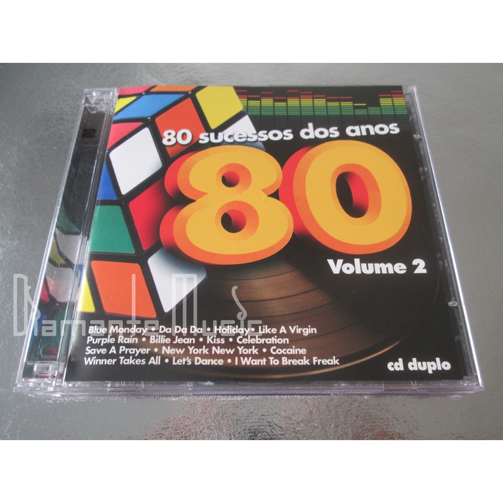 80 Sucessos dos Anos 80 Volume 2 - CD Duplo Nonstop EX Ref. 1521 ...