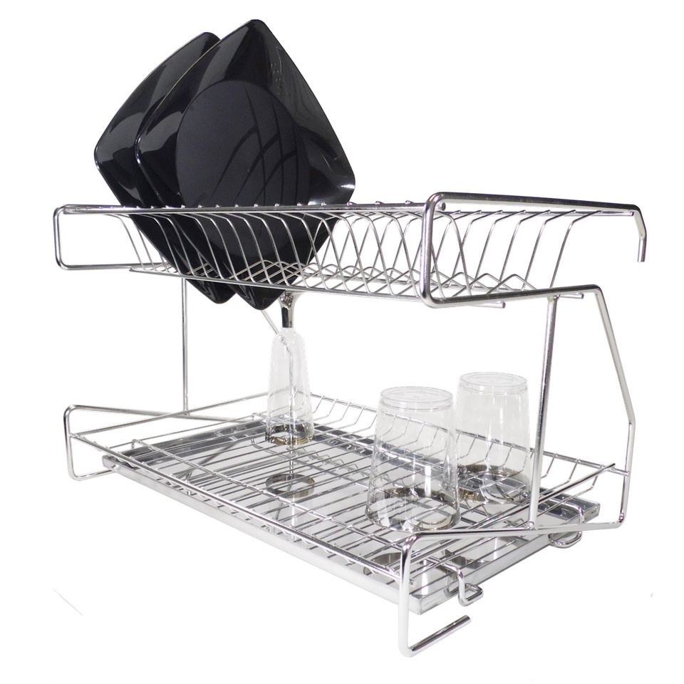 Escorredor De Pratos Euro Inox 18 Pratos Jomer Cod. 3141 | Shopee Brasil