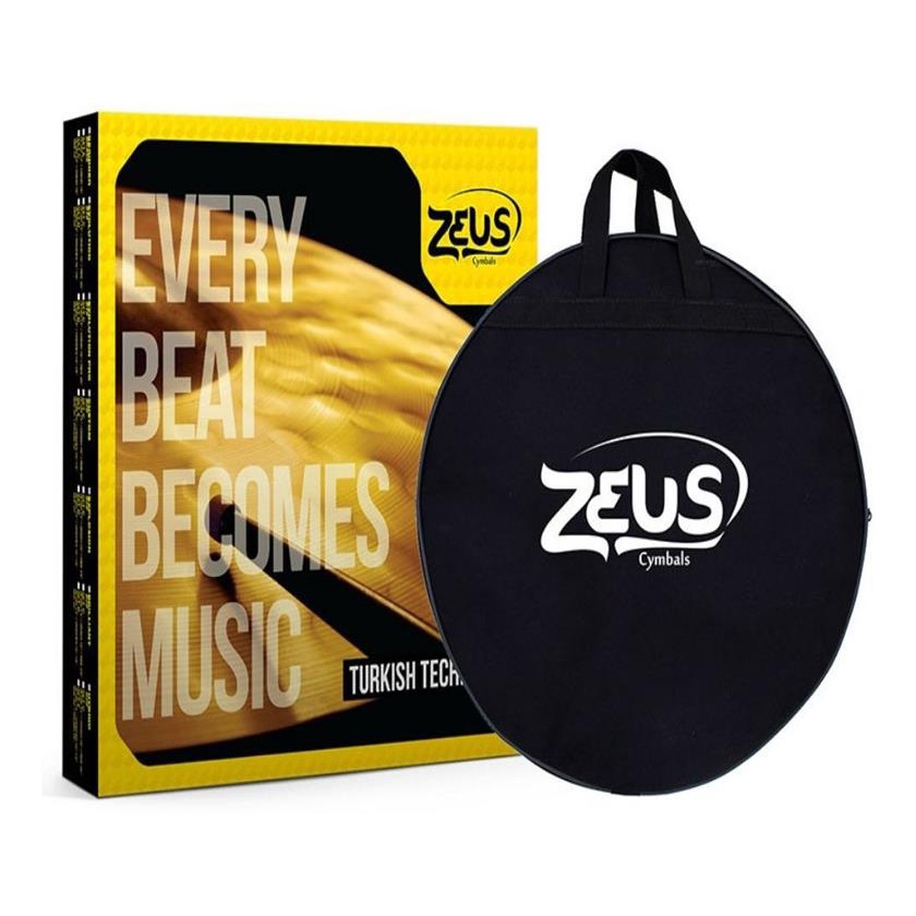 Kit Pratos Zeus Beginner Set A Hi Hat 13, Crash 16 + Bag | Shopee