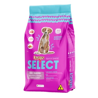 Ração Quatree Select Cães Filhotes Raças Médias e Grandes Frango e Arroz- 3kg