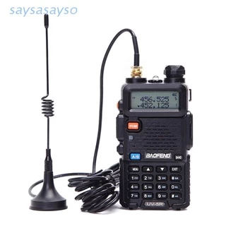 Says Baofeng Antena Para Rádio Portátil Mini Carro Antena Vhf Para Quansheng Baofeng 888 S Uv5R Walkie Talkie Uhf Antena