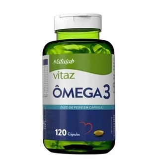 Ômega 3 Natulab Vitaz 1000mg C/120 cápsulas