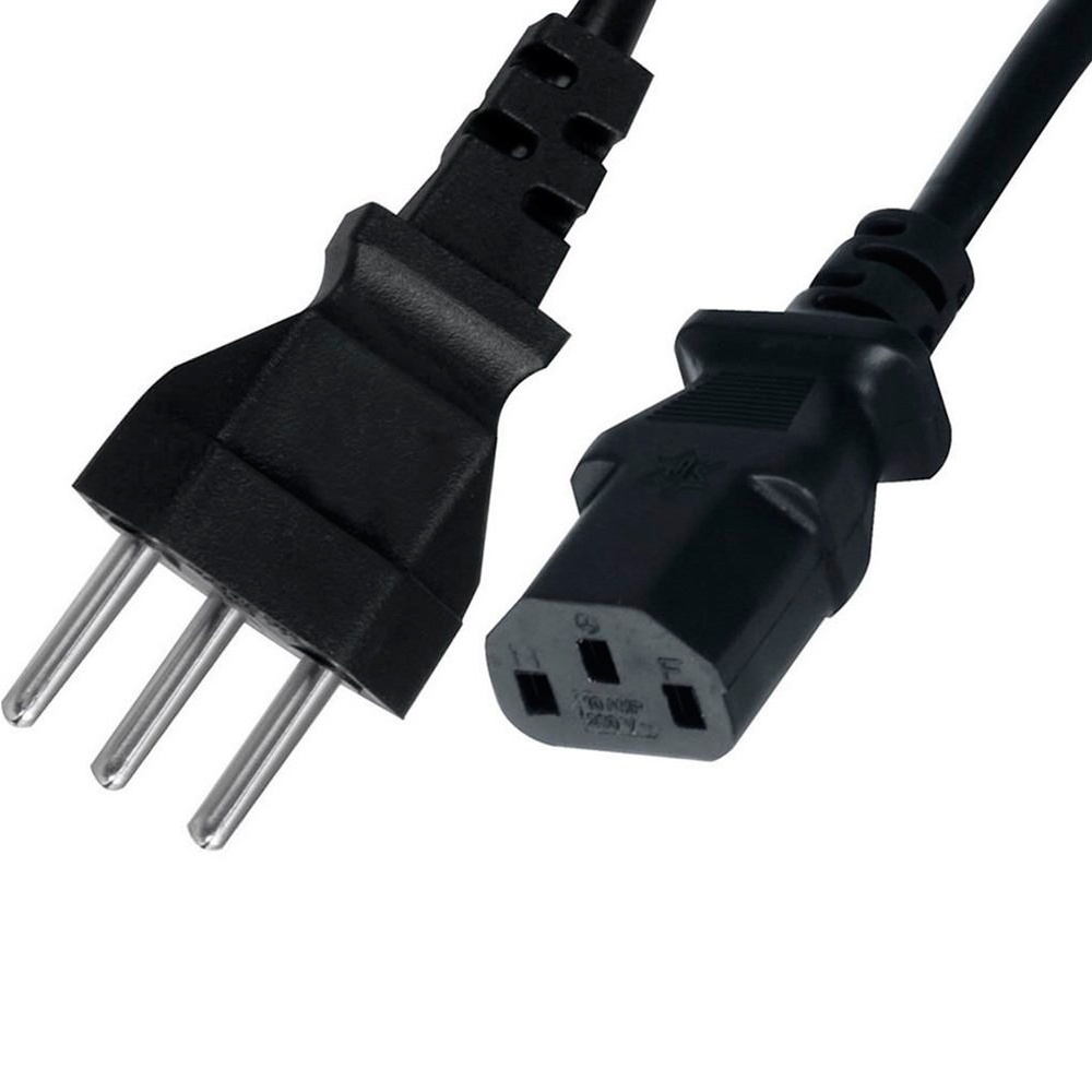 Cabo De alimentação Força Para Fonte PC 1.2M 10A