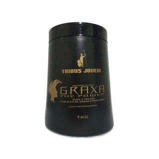 Creme alisante Graxa The Power - crespo 100% liso