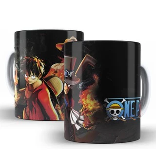 Caneca personalizada One Piece - Irmaos