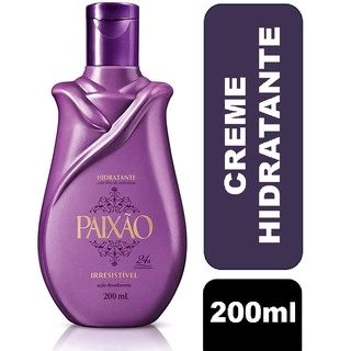 Creme Hidratante Corporal Paixão Irresistível Flor de Lis 200ml (Creme Paixao)