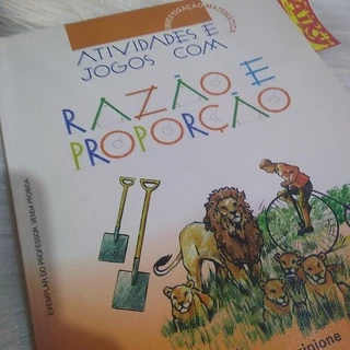 Livro Didatico Atividades E Jogos Com Razão e Proporção Investigação Matematica