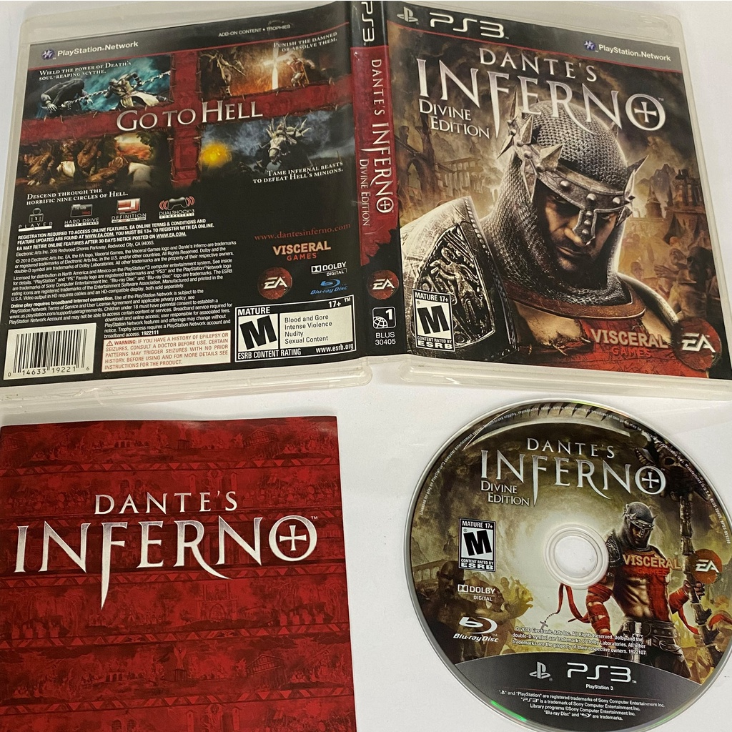 Can I access Dante's Inferno Divine Edition content in 2023? : r/PS3