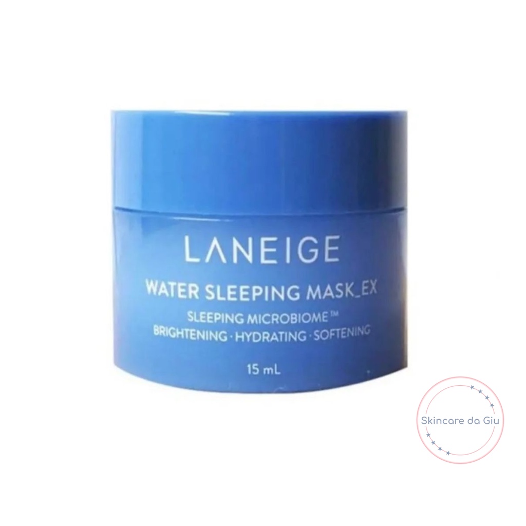 Máscara Hidratante Facial Water Sleeping Mask Laneige (miniatura 15ml) - Coreano Original