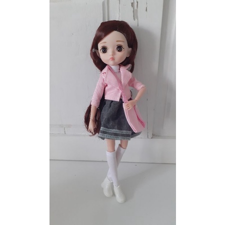 Boneca Estilo Chinesa Coreana Japonesa Articulada BJD 26cm | Shopee Brasil
