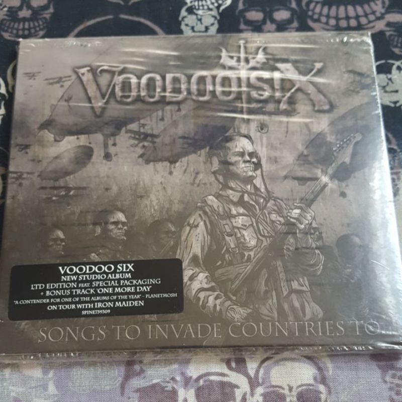 VOODOO SIX - SONGS TO INVADE COUNTRIES TO | Shopee Brasil
