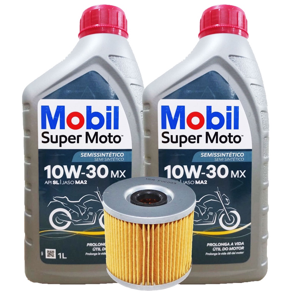 Troca de Óleo Xre 300 / Cb 300 / Cb 250f Twister 2 Litros Mobil 10w30 ...