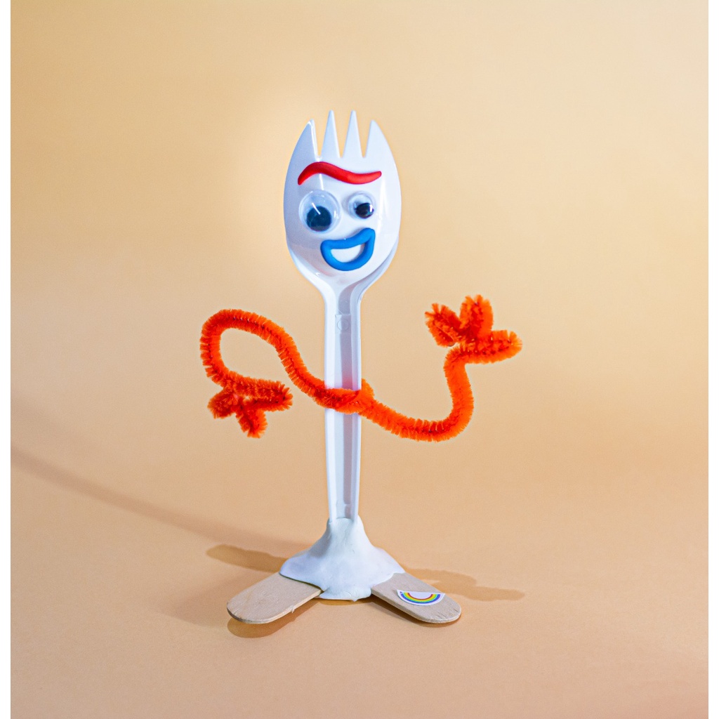 Garfinho Toy Story Monte O Seu Forky Artesanal Shopee Brasil