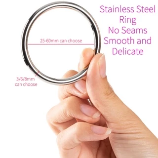 40/45/50mm De Metal Anel Peniano Rodada Tempo De Atraso Anéis Penis Do Sexo Masculino Produtos
