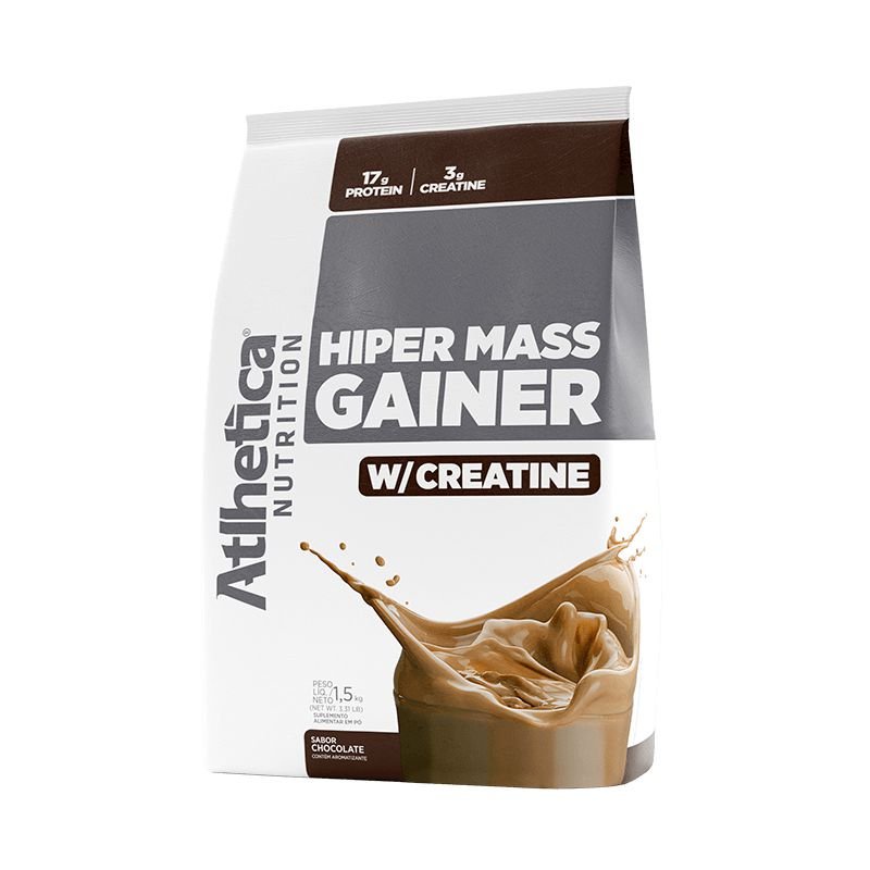 Hiper Mass Gainer C Creatina 3kg Atlhetica Shopee Brasil