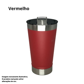 Copo Térmico Com Tampa E Abridor 473ml Cerveja Café Inox Beer Cup Copo -  Odin - A loja do Barbeiro