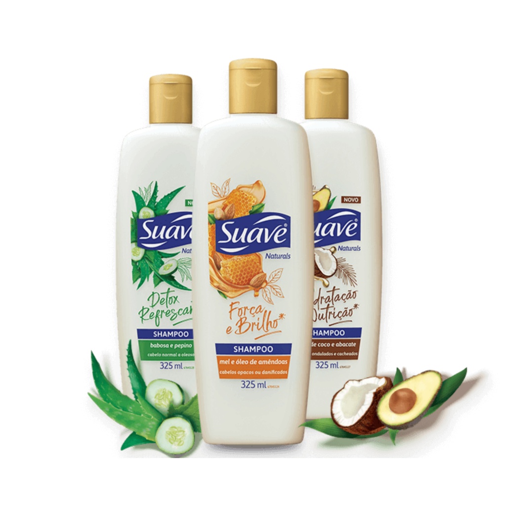 Shampoos Suave 325ml | Shopee Brasil