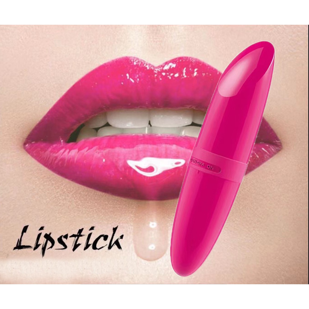 Mini Vibrador Bullet cápsula em Formato de Batom LILO Lipstick TD-LILO-BT