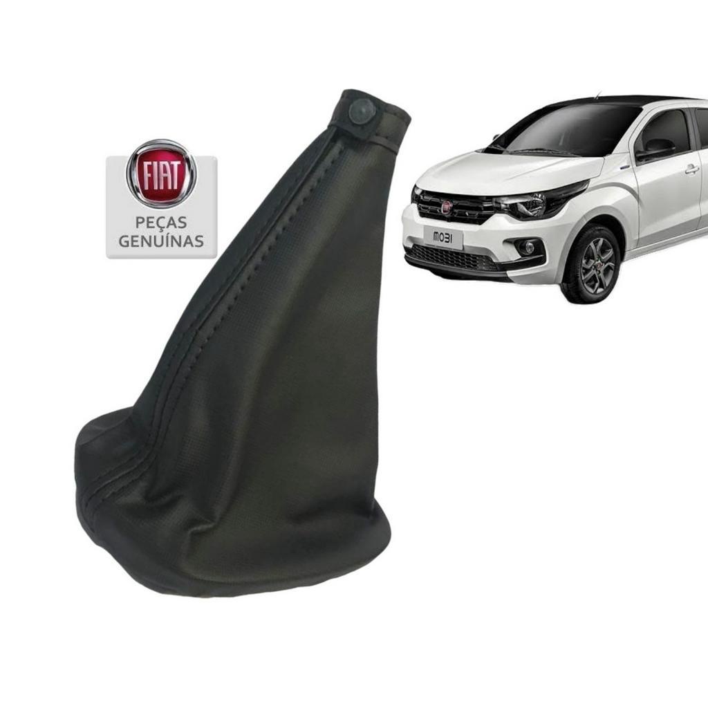 Kit Coifa de Alavanca Com Manoplas de Câmbio Carro Fiat Mobi 2016