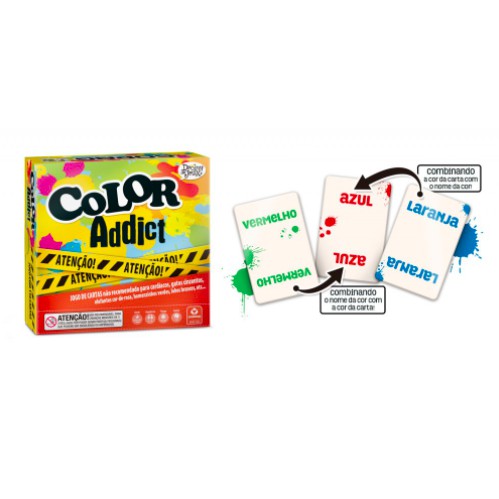 Jogo de Cartas Color ADDICT NOW United