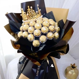 10 Pçs Caixa De Chocolate Transparente/Mini Bolo Muffin Buquê Titular/Caixas De Doces De Flores De Plástico Dia Dos Namo