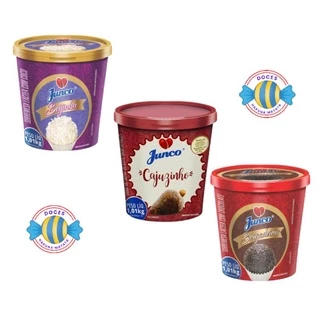 Kit 3 Doce Festa Brigadeiro, Beijinho e Cajuzinho