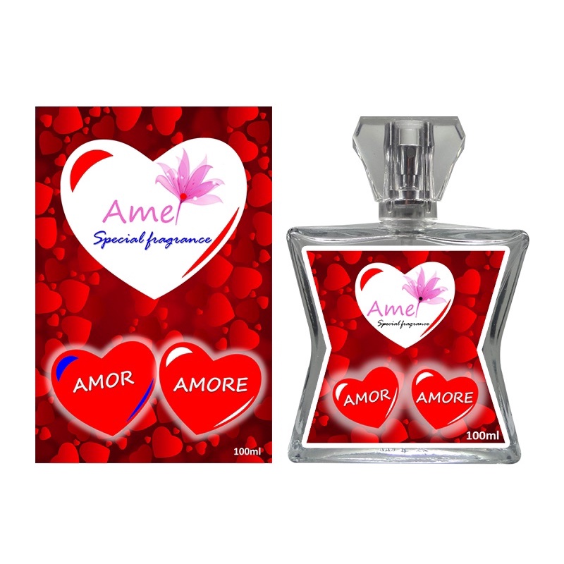 Perfume Feminino Amor Amore 100ml Amei Cosméticos