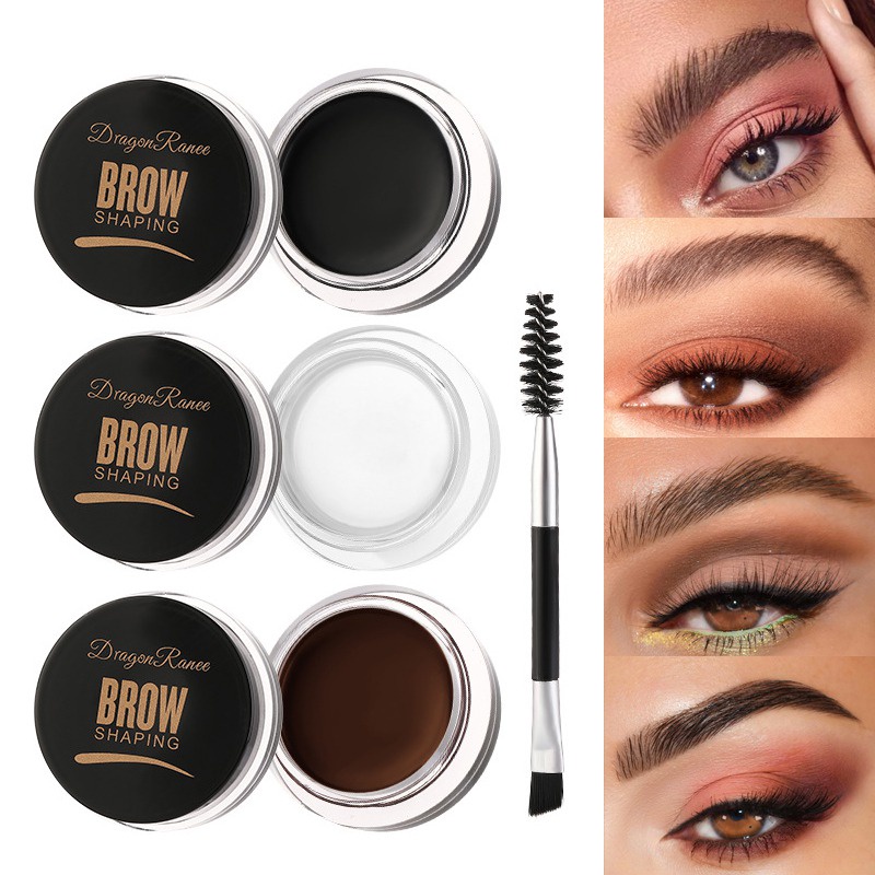 5 Cores Gel De Tingimento De Sobrancelha Natural De Longa Duração À ...