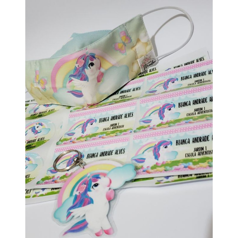 KIT ETIQUETA - TEMA LITTLE PONY