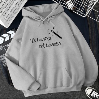 Blusa Moletom Canguru Unissex Its Leviosa Not
