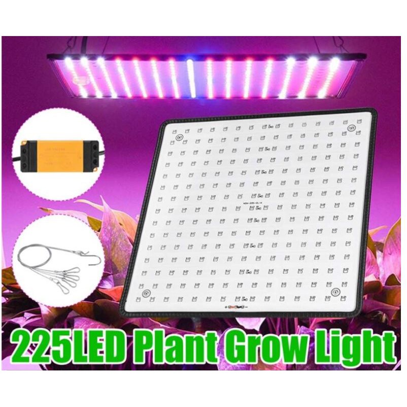 Painel Completo Led Full Spectrum 225 Leds - Grow Cultivo Indoor Hidroponia - Tipo Quantum Board Citizen Promoção!