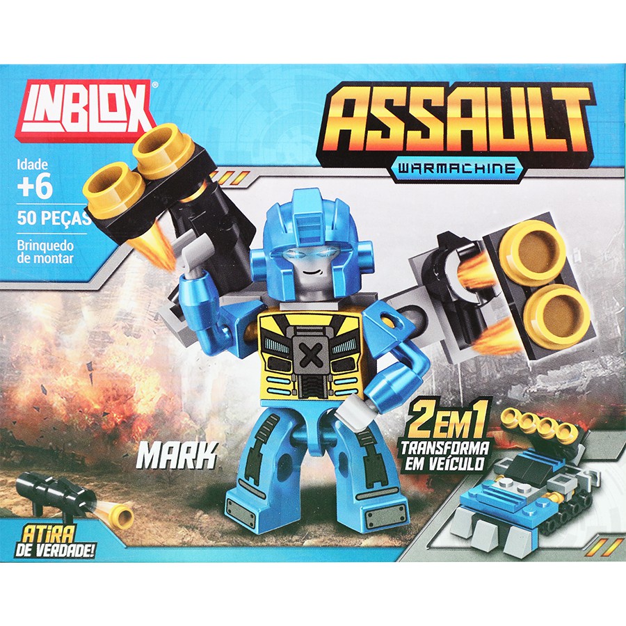 Blocos De Montar Assault Warmachine | Shopee Brasil