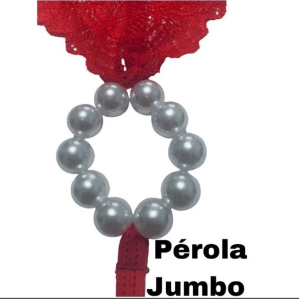 Braga Tailandesa con Liga Persex Cinta Liga Sexy con Perlas Eróticas