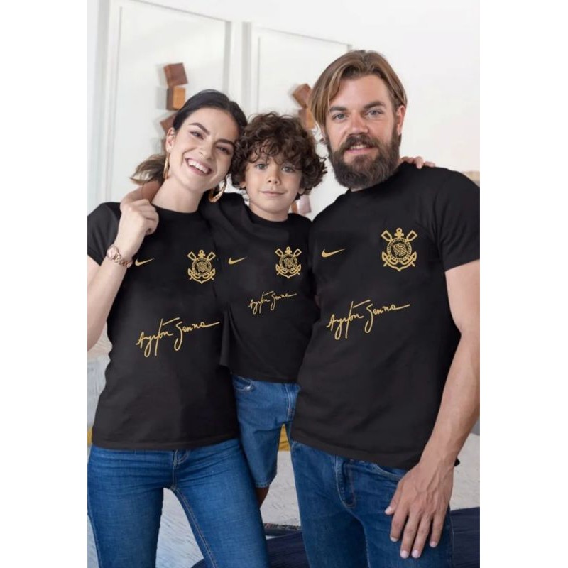 Camisa mae store e filho iguais