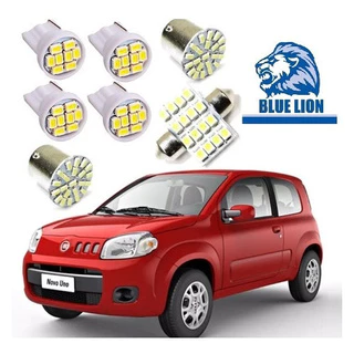 Kit Lâmpadas Led Novo Fiat Uno Vivace Way Sporting
