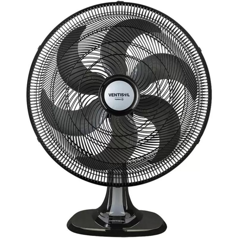 VENTILADOR MESA VENTISOL TURBO 50CM PR/CZ 127V 135W 4259