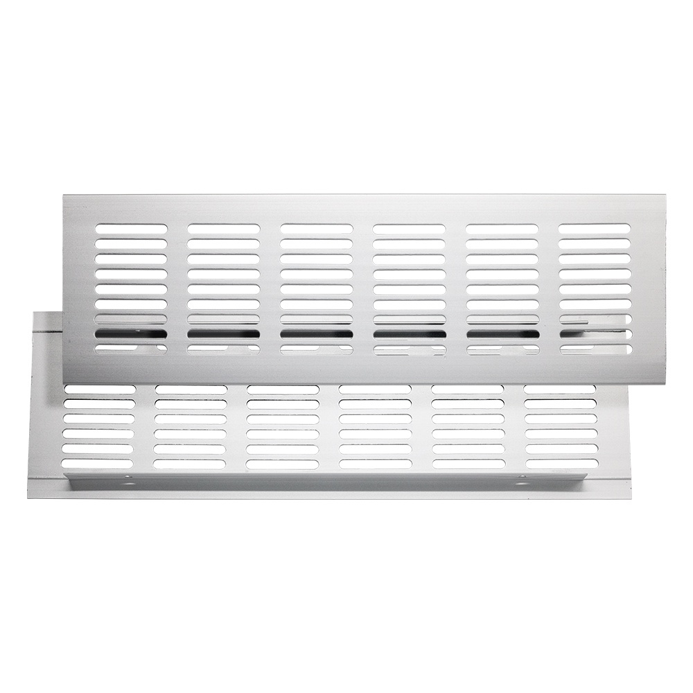 Grade De Ventilacao De Embutir Grelha Aluminio 80x250mm