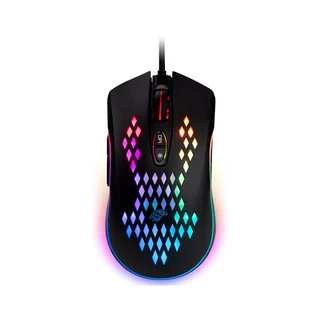 Mouse Gamer USB Led Rgb 6400 Dpi Com 6 Botões PC e notebook