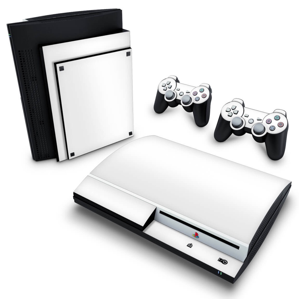 Skin PS3 Fat Adesivo - Branco