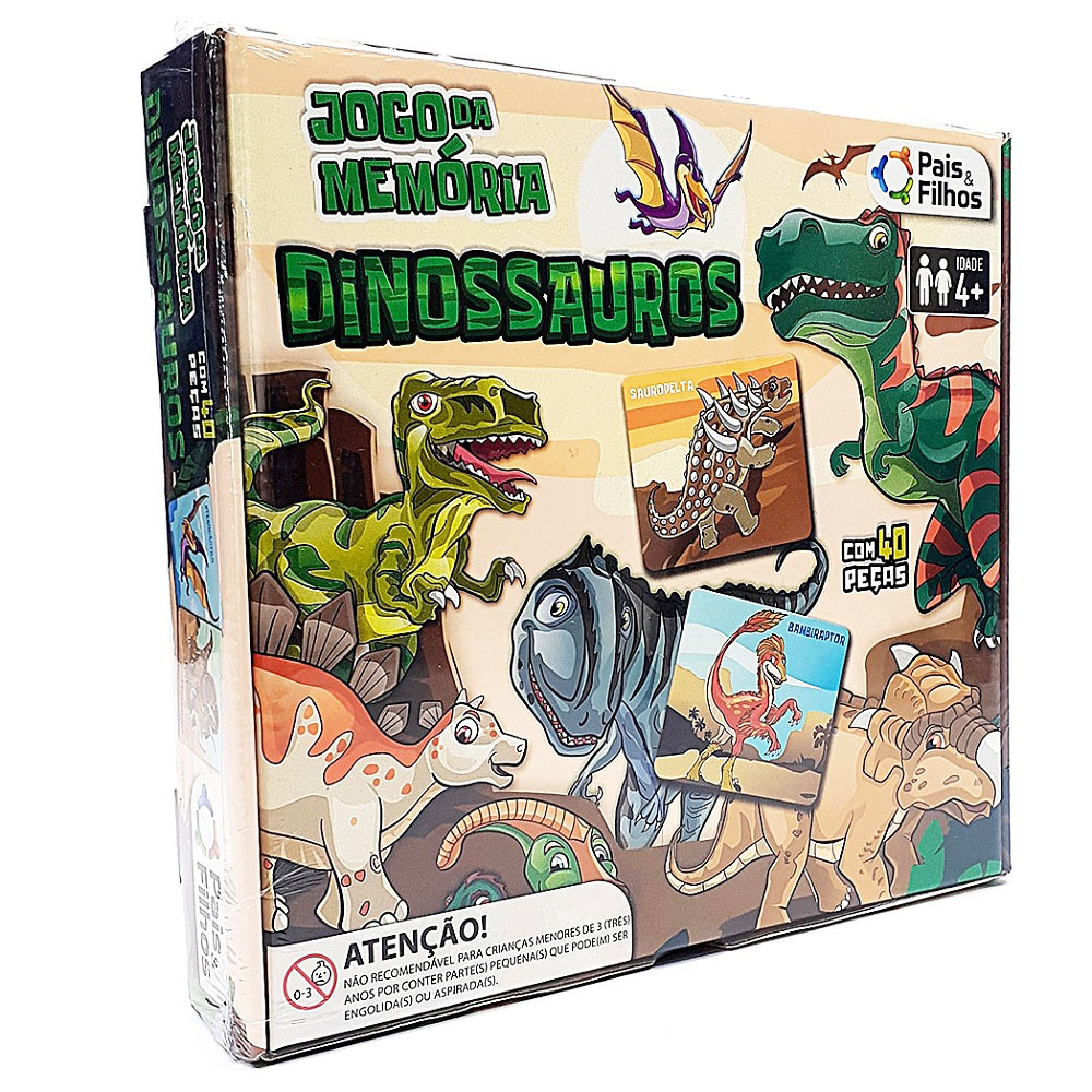 Jogo de correspondência de cartão de jogo de memória de dinossauro  brinquedos de dinossauro placa jogo de jogo de memória para crianças 4-8  jogos educativos de dinossauro brinquedos redondos - AliExpress