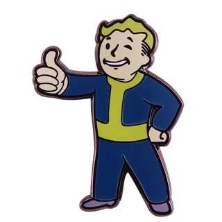 Fallout 4 Vault Boy Dá Um Polegar Para Cima Pino De Esmalte Jogo De Broche Crachá