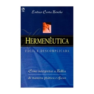 Hermenêutica Fácil E Descomplicada Livro | Cpad em Oferta na Shopee