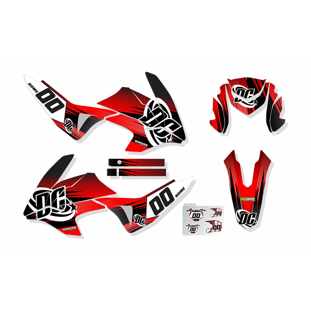 Adesivos Proteção Laminados Moto Trilha Motocross Xlr 125 CA-16492