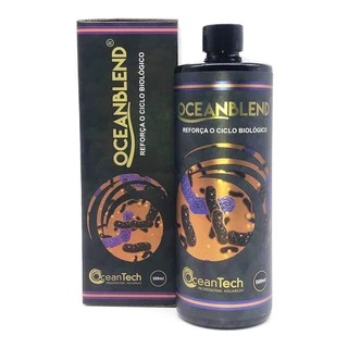 Ocean Tech Ocean Blend 500ml. Potencializador Biológico P/ Manutenção de Aquários de Água Doce e Marinhos