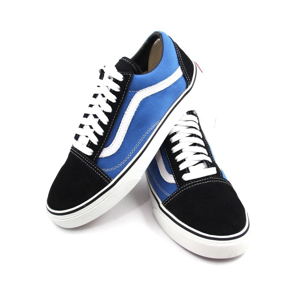 Tênis Vans Old Skool Azul/Preto - Compre Agora