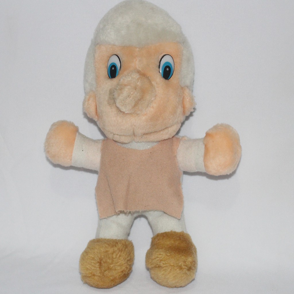 Boneco de Pelúcia Macaco Albino de Roupa para Criança