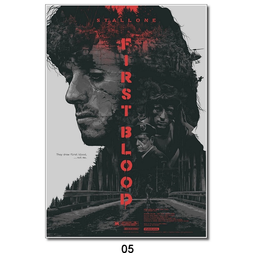 Poster Filme 05 Rambo - Programado Para Matar (1982) | Shopee Brasil