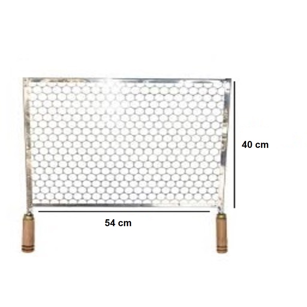 Grelha 54x40 Churrasqueira Inox 430 Churrasco Top | Shopee Brasil