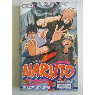 Mangá Naruto em Português Volume 39 Edição Pocket, Livro Panini Comics  Usado 80570250